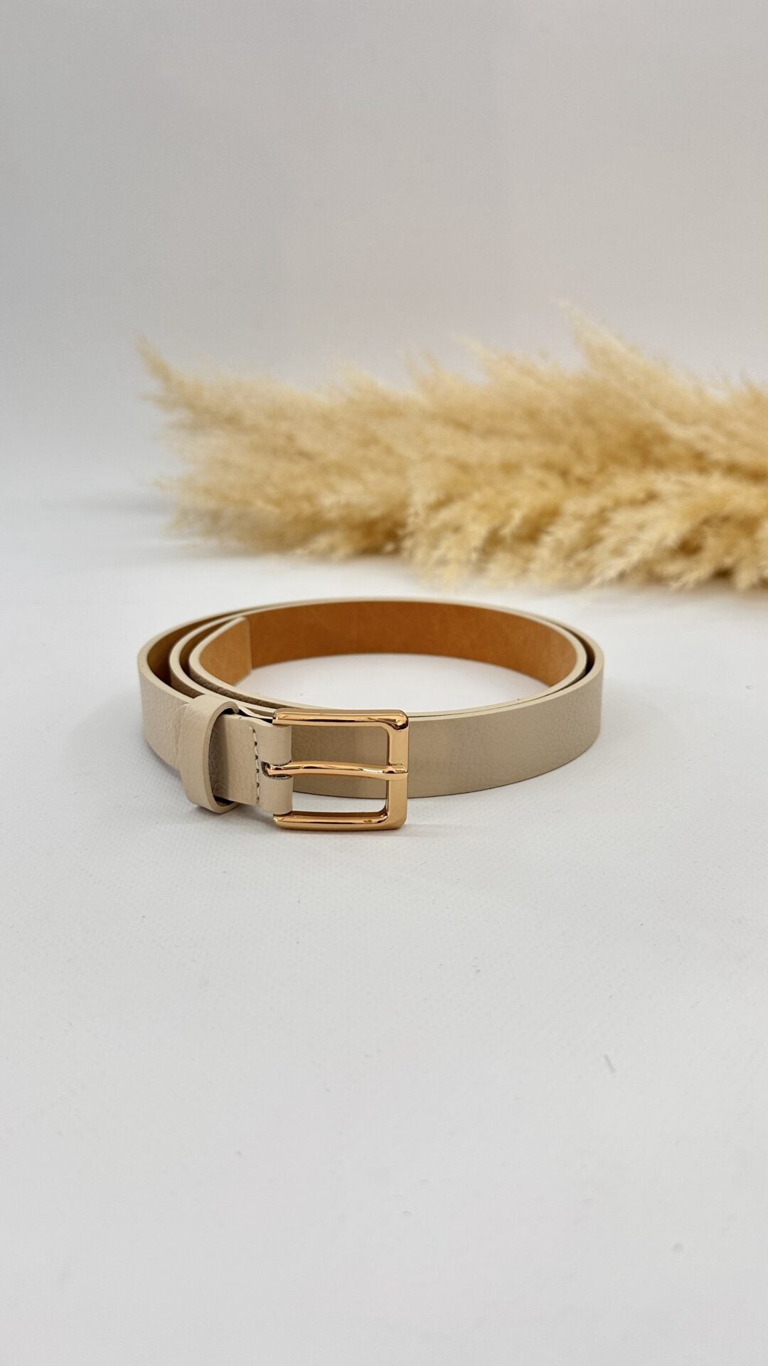 CINTURA CLASSICA BEIGE