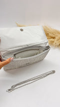 POCHETTE SHINE ARGENTO