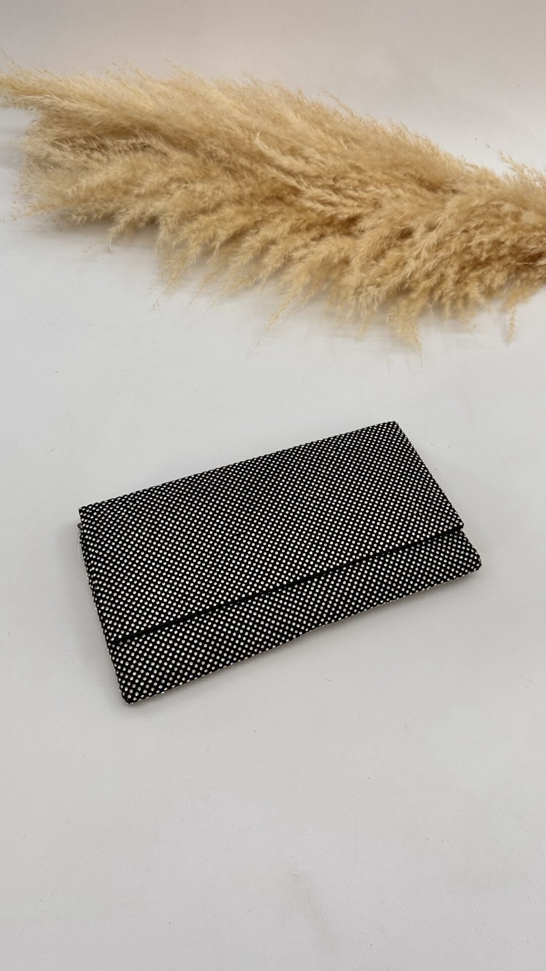 POCHETTE SHINE NERA