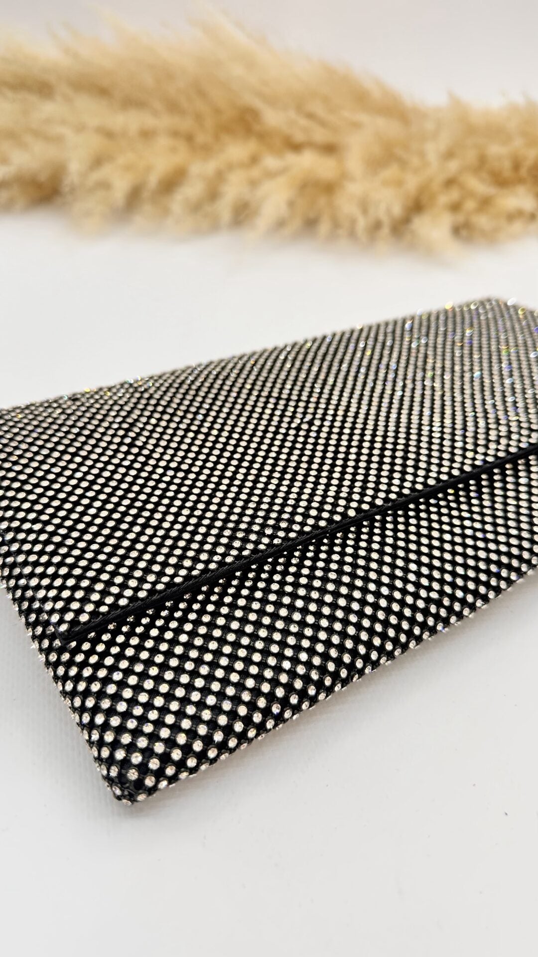POCHETTE SHINE NERA