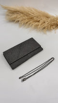 POCHETTE SHINE NERA