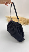 CLUTCH SCAMOSCIATA NERA
