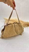 CLUTCH SCAMOSCIATA BEIGE