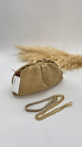 CLUTCH SCAMOSCIATA BEIGE
