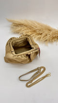 CLUTCH SCAMOSCIATA BEIGE