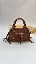 BORSA VINTAGE MARRONE