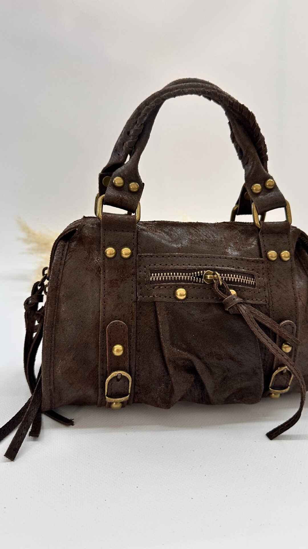 BORSA VINTAGE TESTA DI MORO