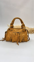 BORSA VINTAGE SENAPE