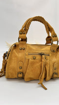 BORSA VINTAGE SENAPE