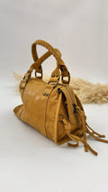 BORSA VINTAGE SENAPE