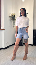 JORTS CORTO SHINE GIALLO