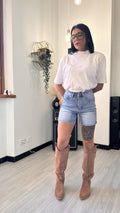 JORTS CORTO SHINE GIALLO