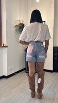 JORTS CORTO SHINE ROSA (XS)