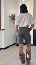 JORTS NERO SLAVATO