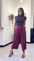 PANTALONE MORBIDO BALLOON VINACCIA
