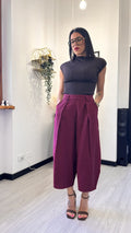 PANTALONE MORBIDO BALLOON VINACCIA