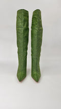 STIVALI STRASS VERDE