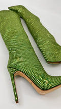 STIVALI STRASS VERDE