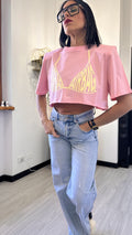 T-SHIRT AIR BAG ROSA