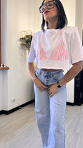 T-SHIRT AIR BAG BIANCA