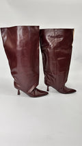 STIVALI OVERSIZE BORDEAUX (37/39)