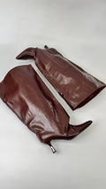 STIVALI OVERSIZE BORDEAUX (37/39)