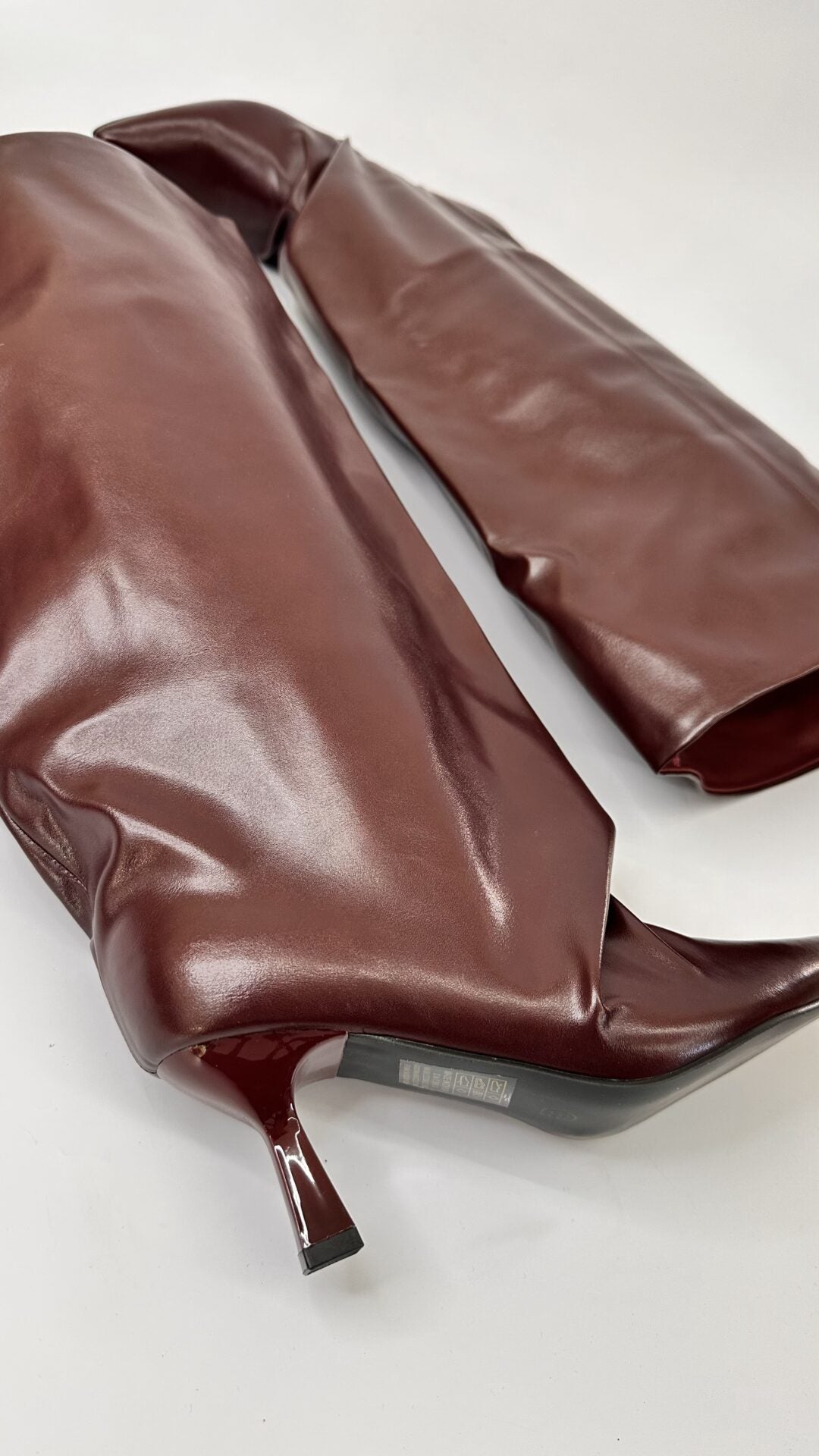 STIVALI OVERSIZE BORDEAUX (37/39)