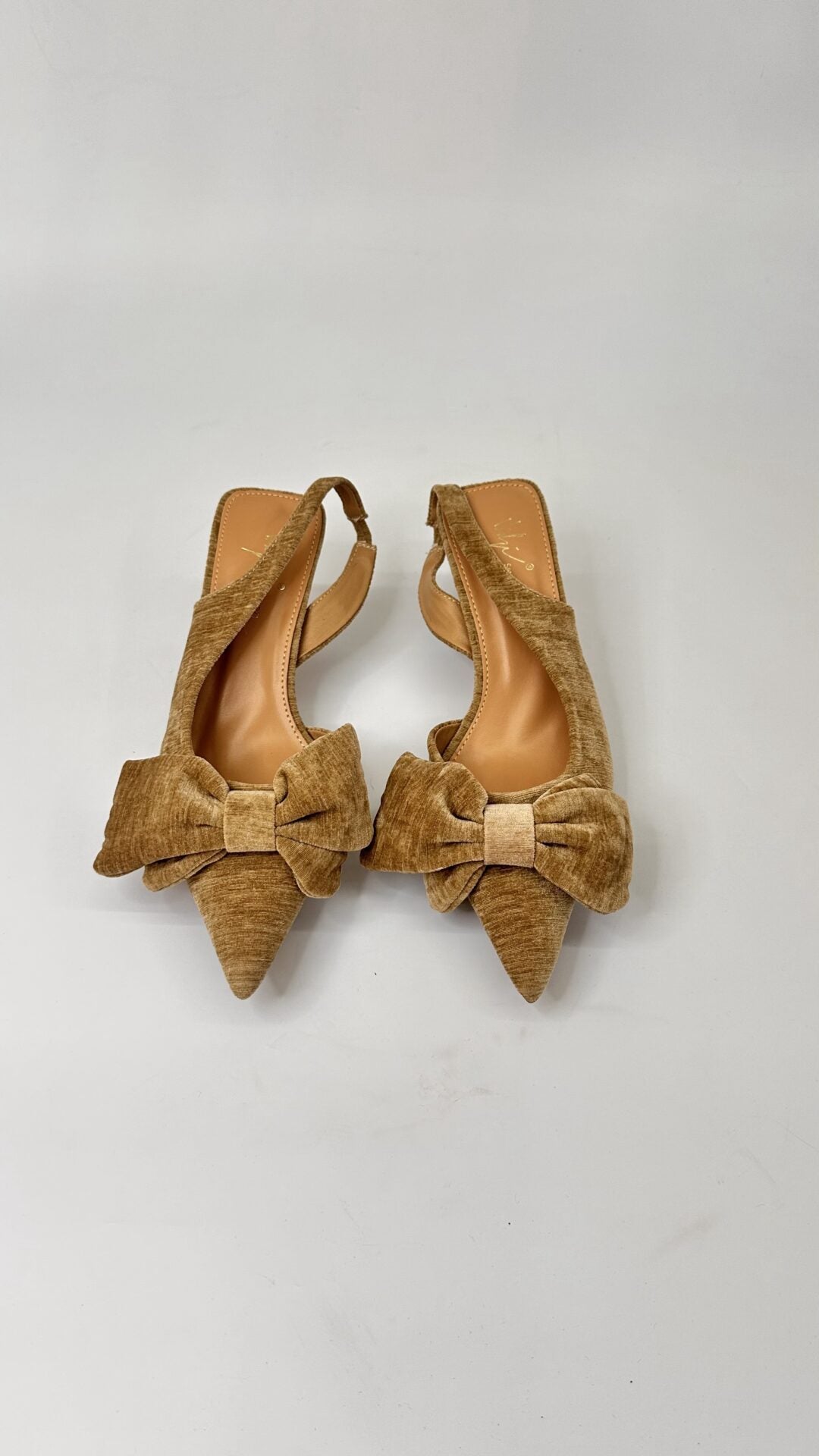DECOLLETE TESSUTO KHAKI BASSE (38)