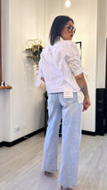 CAMICIA CON FIOCCO BIANCA