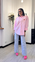 CAMICIA CUORICINO ROSA