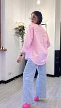 CAMICIA CUORICINO ROSA