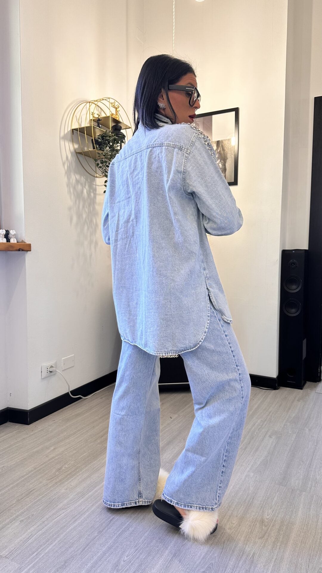 GIACCA IN JEANS SHINE