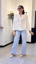 CAMICIA POIS RICAMATI