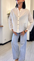 CAMICIA POIS RICAMATI