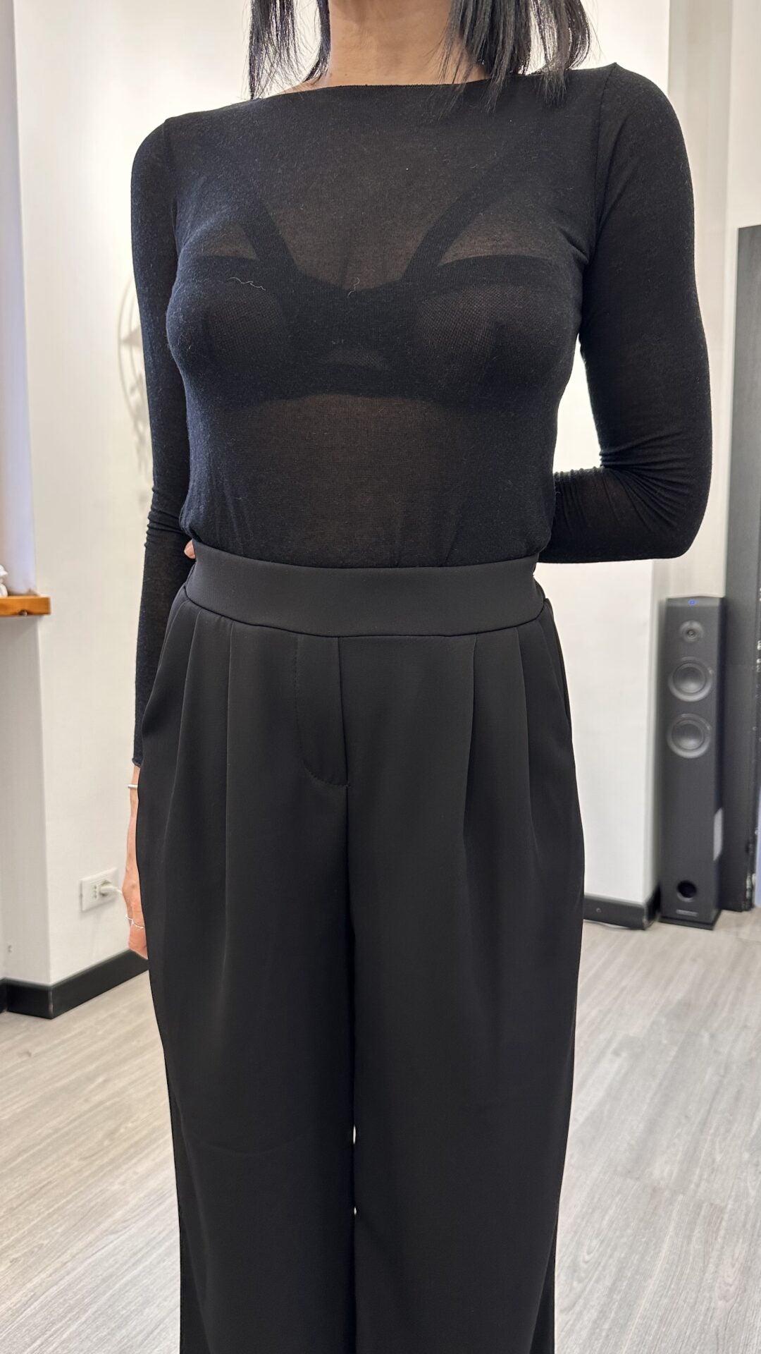PANTALONE ELEGANTE MORBIDO A PALAZZO
