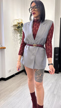 GIACCA OVER RIGA GREY