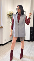 GIACCA OVER RIGA GREY