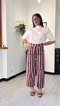 JEANS RIGA TAUPE/CIOCCOLATO