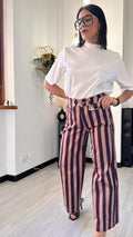 JEANS RIGA TAUPE/CIOCCOLATO