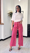 JEANS RIGA ROSA/BORDEAUX