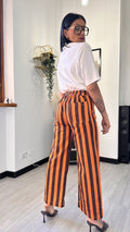 JEANS RIGA ARANCIO/CIOCCO