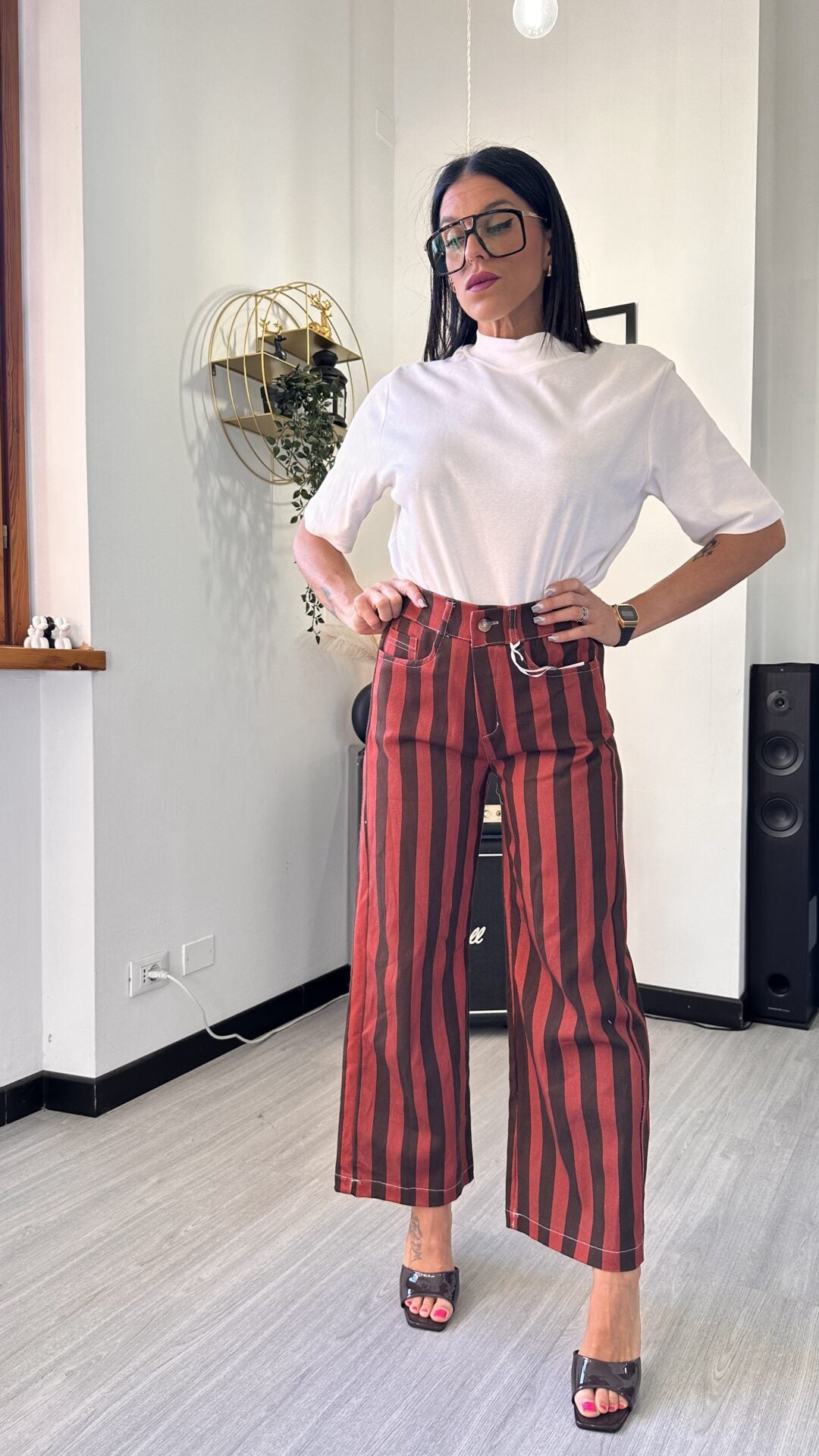 JEANS RIGA MATTONE/CIOCCO