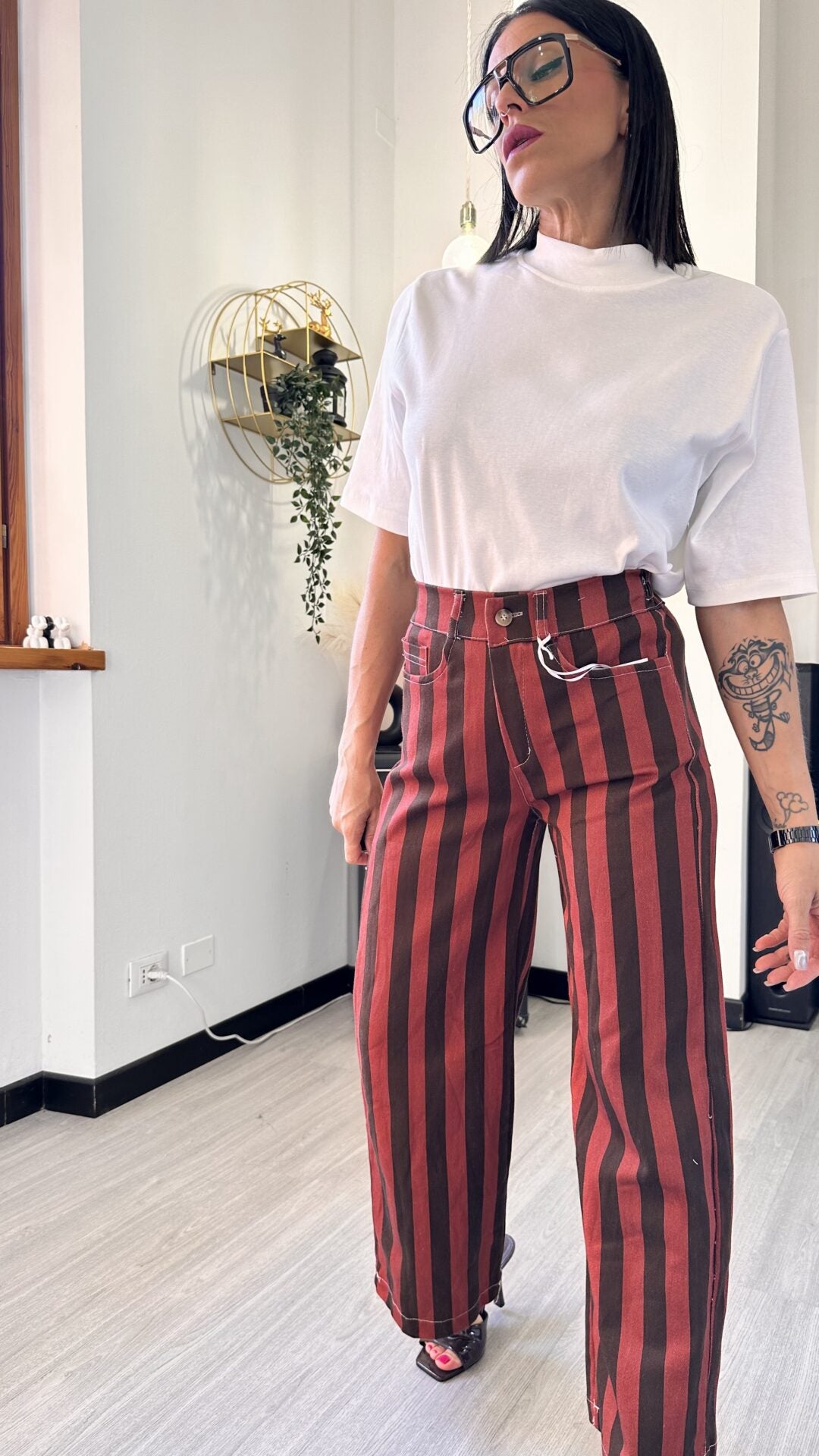 JEANS RIGA MATTONE/CIOCCO