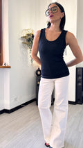 CANOTTA LUREX NERA