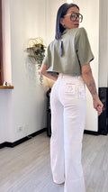 T-SHIRT SPALLINE IMBOTTITE MILITARE