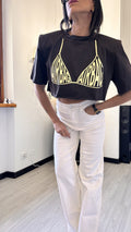 T-SHIRT AIR BAG MARRONE