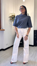 T-SHIRT TAGLIO UOMO GRIGIA SCURA