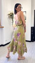 ABITO FLOREALE GREEN