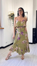 ABITO FLOREALE GREEN