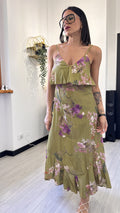 ABITO FLOREALE GREEN